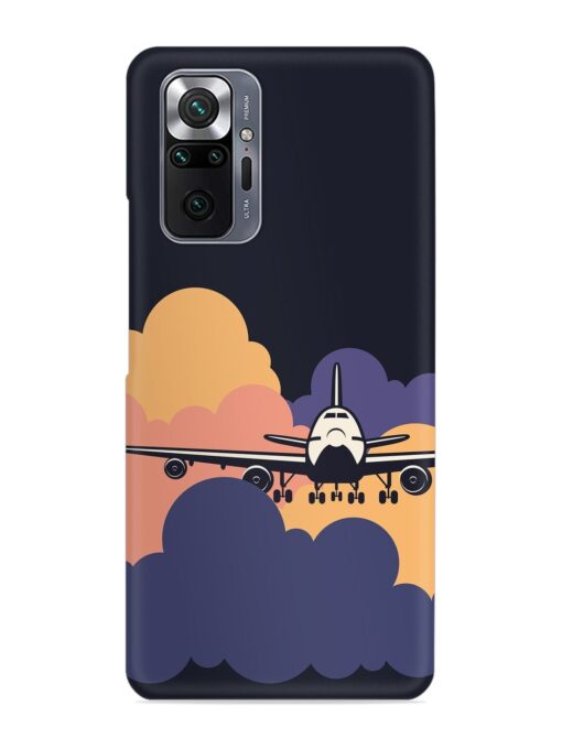 Aeroplane vector Snap Case for Xiaomi Redmi Note 10 Pro Zapvi