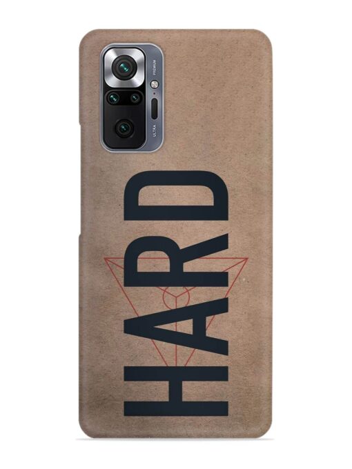 Hard Typo Snap Case for Xiaomi Redmi Note 10 Pro Max Zapvi