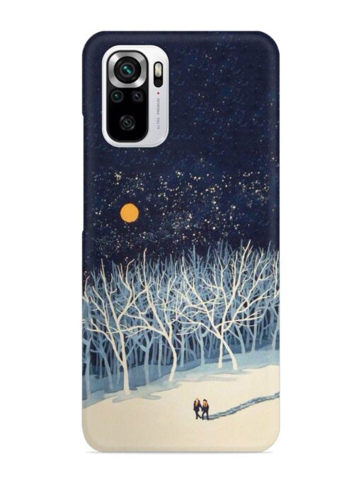 Full Moon Snowshoe Tour Snap Case for Xiaomi Redmi Note 10S