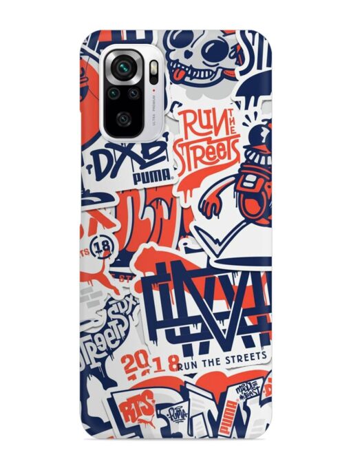 Run The Street Snap Case for Xiaomi Redmi Note 10S Zapvi