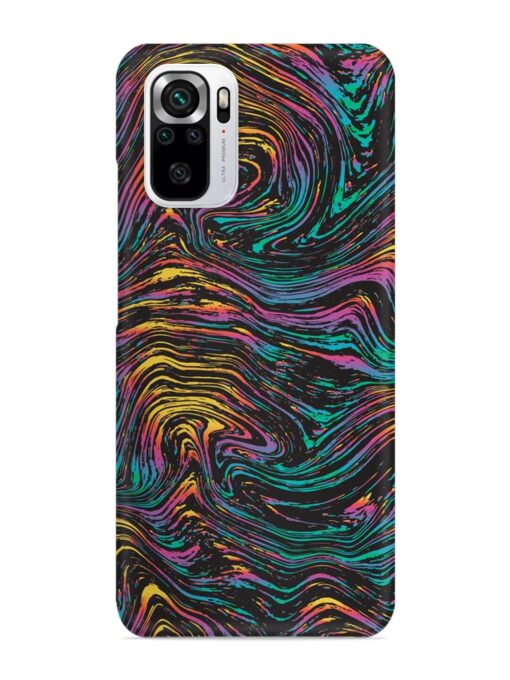 Abstract Liquid Colors Snap Case for Xiaomi Redmi Note 10S