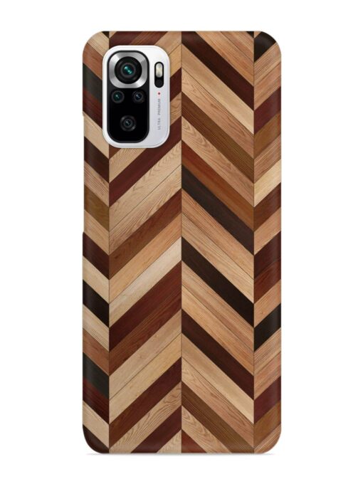 Seamless Wood Parquet Snap Case for Xiaomi Redmi Note 10S