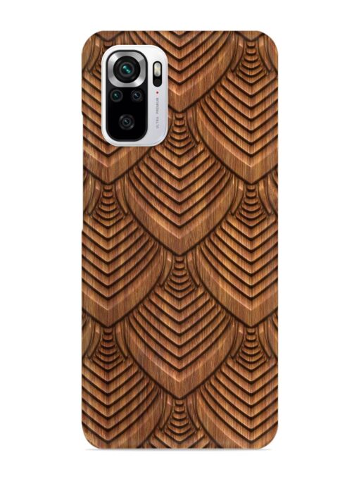 Carved Pattern On Snap Case for Xiaomi Redmi Note 10S