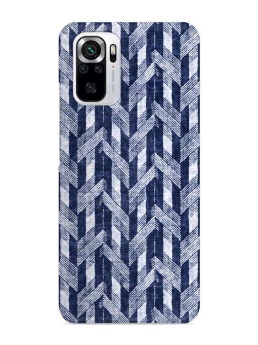 Abstract Herringbone Motif Snap Case for Xiaomi Redmi Note 10S