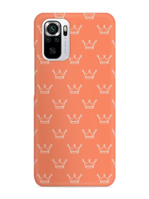 Hand Drawn Crown Snap Case for Xiaomi Redmi Note 10S Zapvi