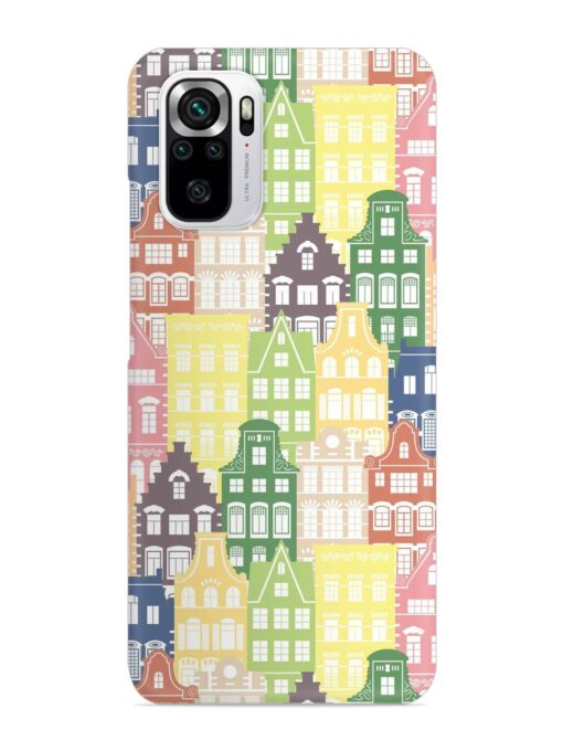 Seamless Shapes Pattern Snap Case for Xiaomi Redmi Note 10S Zapvi