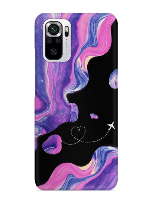 Glitter Art Snap Case for Xiaomi Redmi Note 10S Zapvi