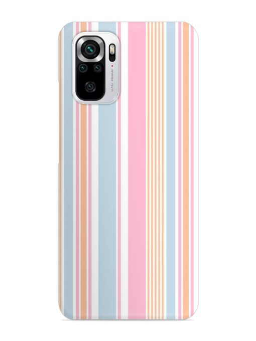 Stripe Seamless Pattern Snap Case for Xiaomi Redmi Note 10S