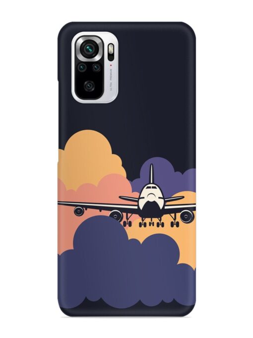 Aeroplane vector Snap Case for Xiaomi Redmi Note 10S Zapvi