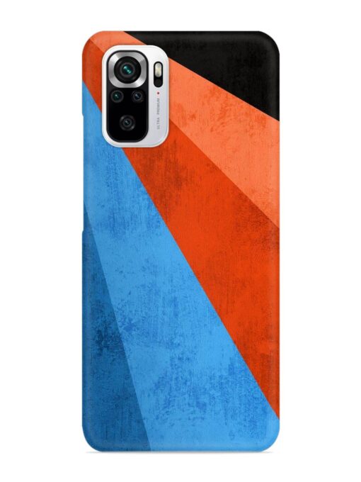 Modern Matte Abstract Snap Case for Xiaomi Redmi Note 10S Zapvi