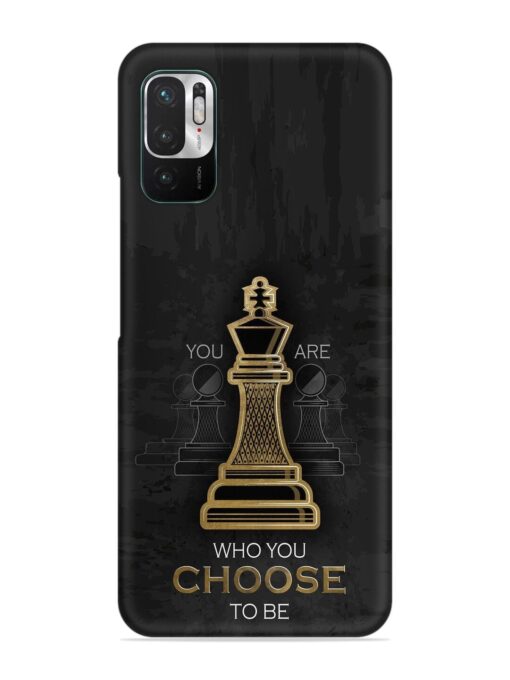 You Are Who Choose To Be Snap Case for Xiaomi Redmi Note 10T (5G)