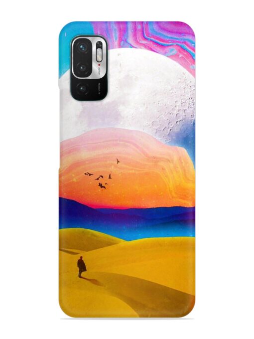 Sandy Desert Snap Case for Xiaomi Redmi Note 10T (5G) Zapvi