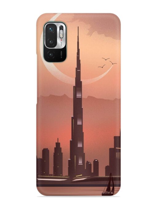 Landmark Burj Khalifa Snap Case for Xiaomi Redmi Note 10T (5G)