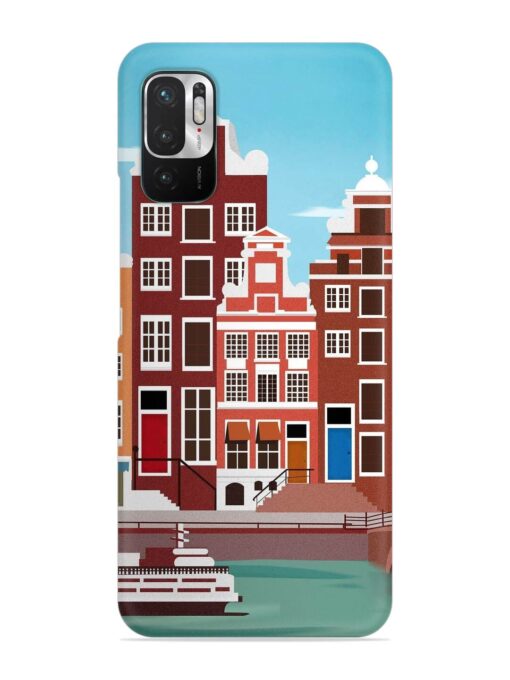 Scenery Architecture Amsterdam Landscape Snap Case for Xiaomi Redmi Note 10T (5G)