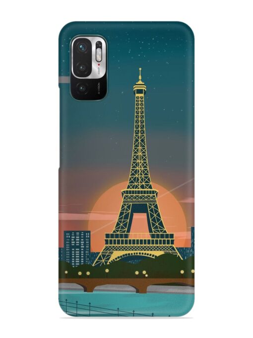 Scenery Architecture France Paris Snap Case for Xiaomi Redmi Note 10T (5G) Zapvi