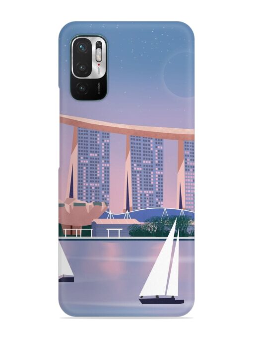 Singapore Scenery Architecture Snap Case for Xiaomi Redmi Note 10T (5G) Zapvi