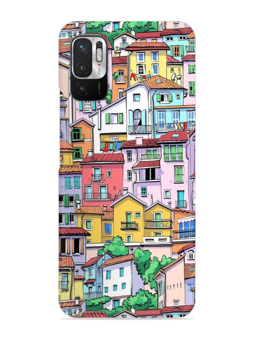 Europe Old Town Snap Case for Xiaomi Redmi Note 10T (5G)