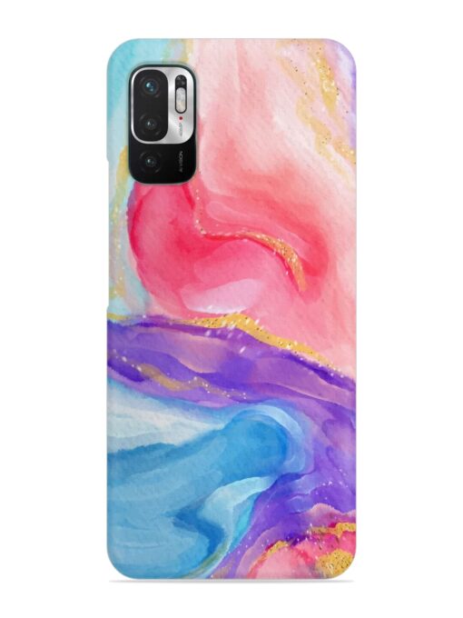 Watercolor Gradient Snap Case for Xiaomi Redmi Note 10T (5G) Zapvi