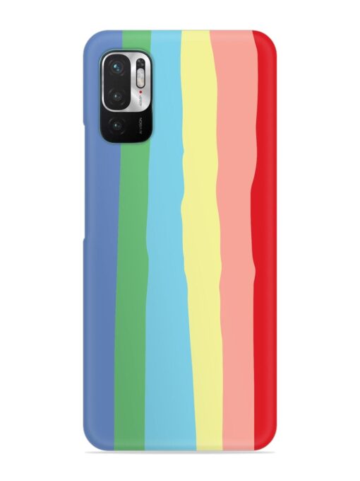 Rainbow Premium Shade Snap Case for Xiaomi Redmi Note 10T (5G) Zapvi