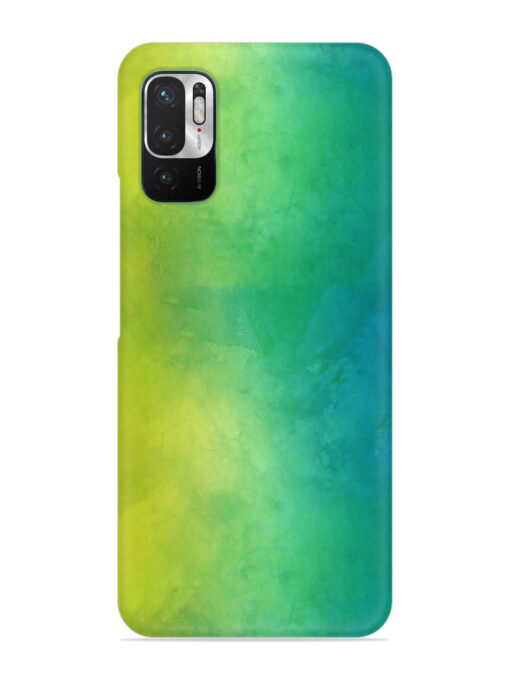 Yellow Green Gradient Snap Case for Xiaomi Redmi Note 10T (5G)