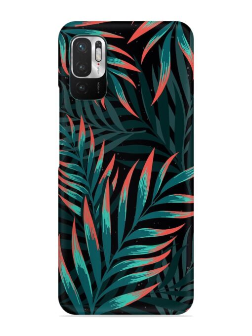 Green Leaf Art Snap Case for Xiaomi Redmi Note 10T (5G) Zapvi