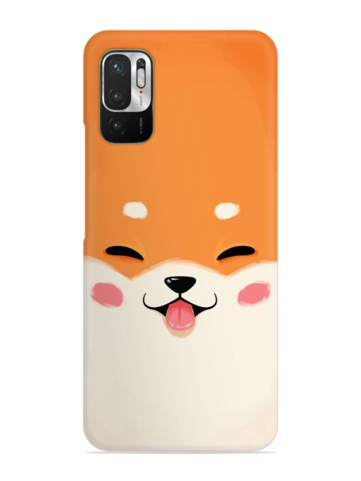 Happy Cat Art Snap Case for Xiaomi Redmi Note 10T (5G) Zapvi