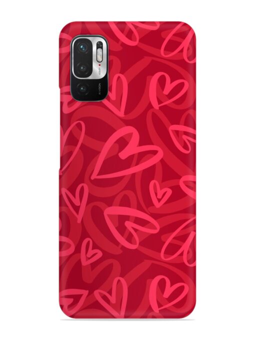 Seamless Romantic Pattern Snap Case for Xiaomi Redmi Note 10T (5G) Zapvi