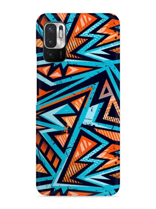 Abstract Seamless Grunge Snap Case for Xiaomi Redmi Note 10T (5G) Zapvi