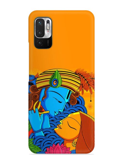 Illustration Hindu Goddess Snap Case for Xiaomi Redmi Note 10T (5G) Zapvi