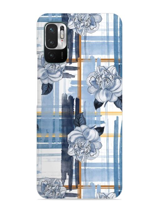 Watercolor Pattern Rose Snap Case for Xiaomi Redmi Note 10T (5G)