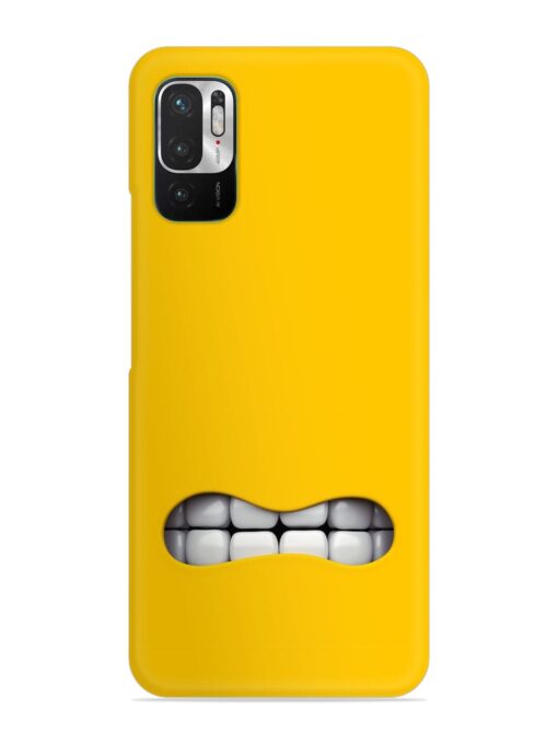 Mouth Character On Snap Case for Xiaomi Redmi Note 10T (5G)