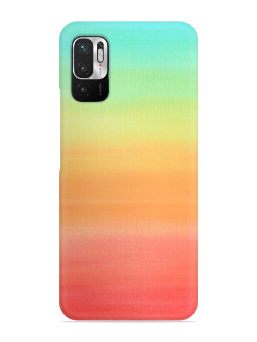 Background Sky Watercolor Snap Case for Xiaomi Redmi Note 10T (5G) Zapvi