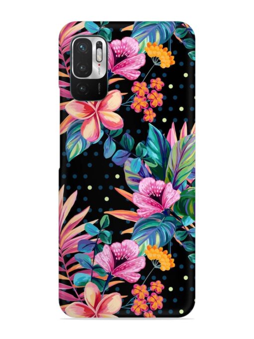 Seamless Floral Pattern Snap Case for Xiaomi Redmi Note 10T (5G) Zapvi