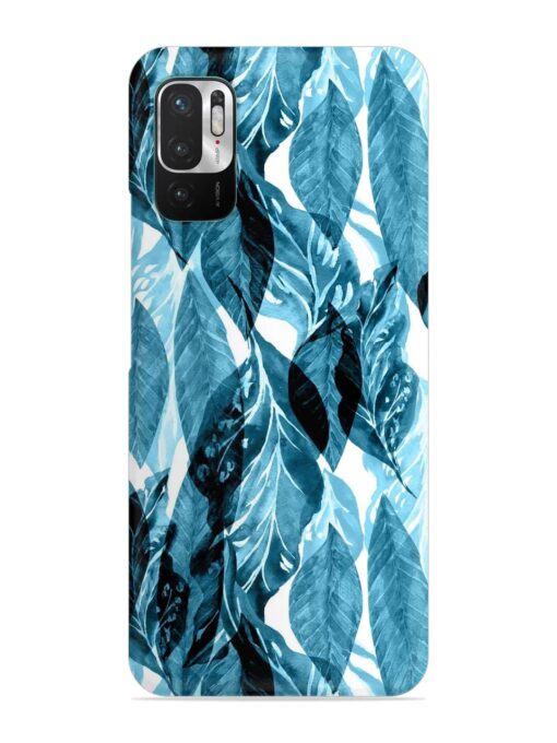 Leaves Pattern Jungle Snap Case for Xiaomi Redmi Note 10T (5G)