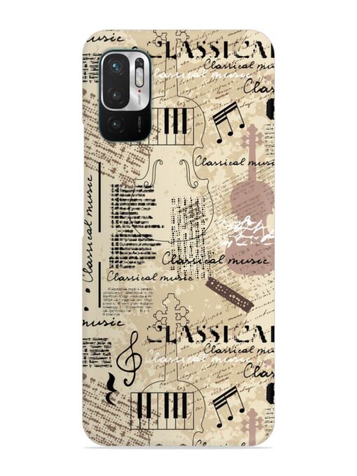 Classical Music Lpattern Snap Case for Xiaomi Redmi Note 10T (5G)