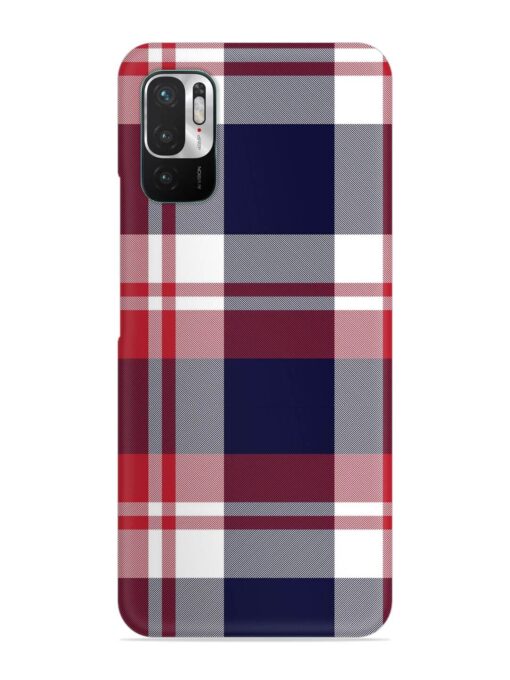 Classic Plaid Tartan Snap Case for Xiaomi Redmi Note 10T (5G)