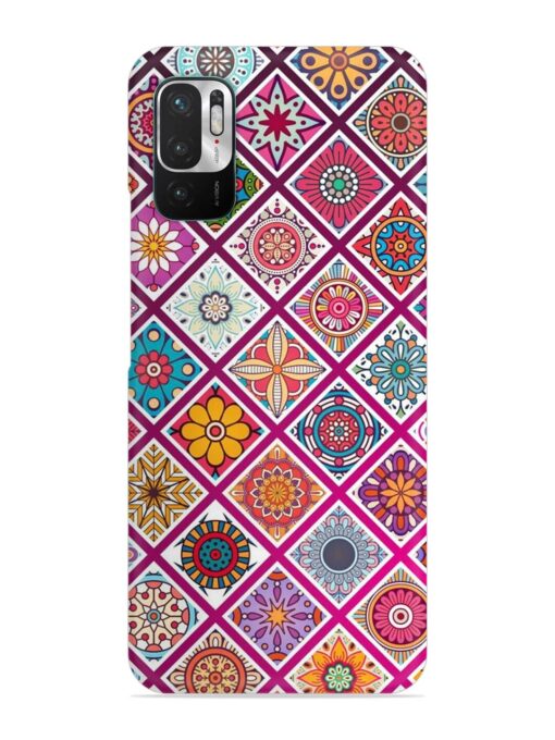 Seamless Tile Pattern Snap Case for Xiaomi Redmi Note 10T (5G)