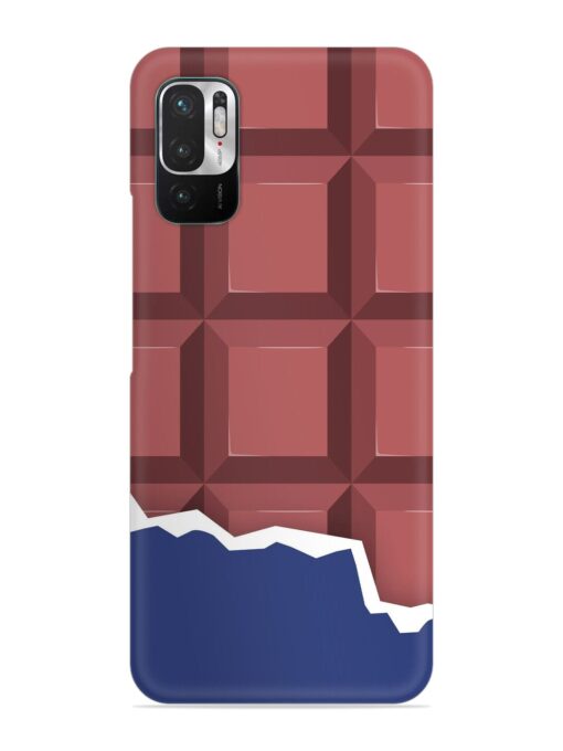 Chocolate Vector Art Snap Case for Xiaomi Redmi Note 10T (5G) Zapvi