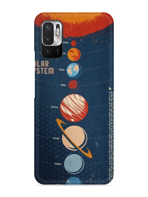 Solar System Vector Snap Case for Xiaomi Redmi Note 10T (5G)