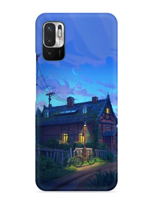 Beautiful Village House Snap Case for Xiaomi Redmi Note 10T (5G) Zapvi