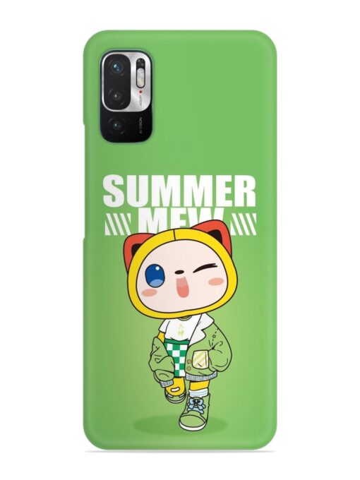 Summer Mew Snap Case for Xiaomi Redmi Note 10T (5G)