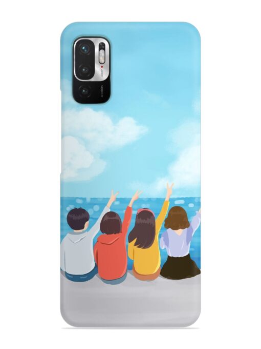 Happy Kids Snap Case for Xiaomi Redmi Note 10T (5G)