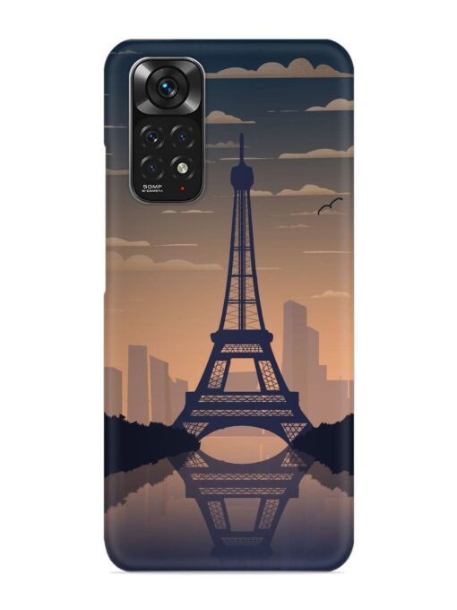 France Paris Eiffel Tower Gradient Snap Case for Xiaomi Redmi Note 11