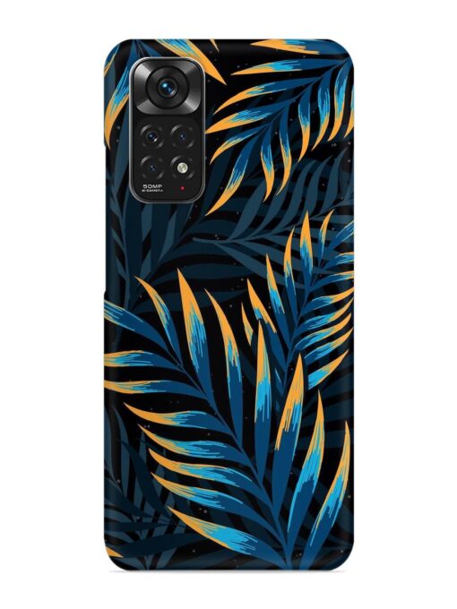 Abstract Leaf Art Snap Case for Xiaomi Redmi Note 11 Zapvi