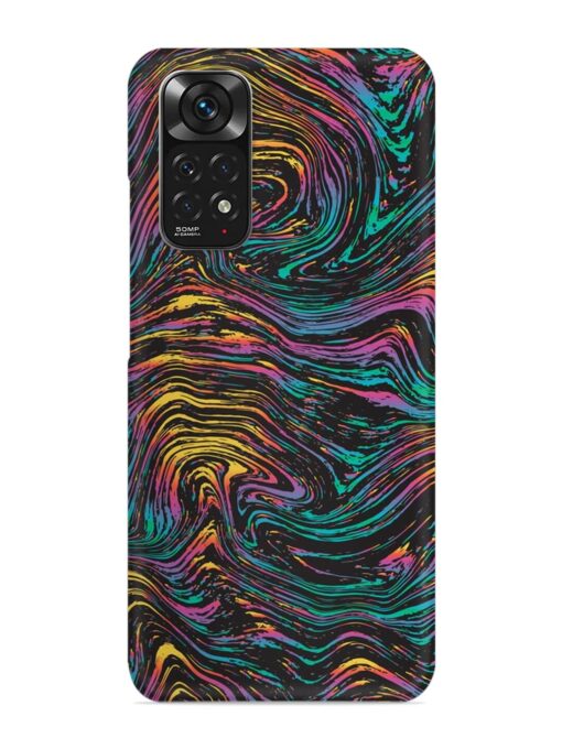 Abstract Liquid Colors Snap Case for Xiaomi Redmi Note 11