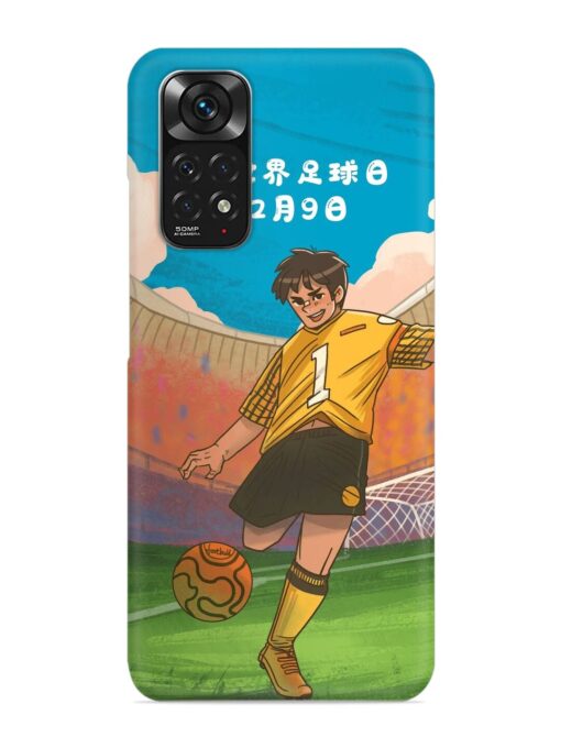 Soccer Kick Snap Case for Xiaomi Redmi Note 11