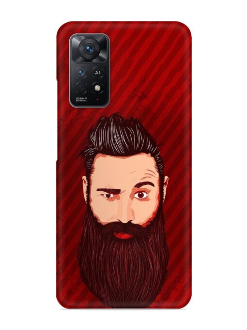 Beardo Man Snap Case for Xiaomi Redmi Note 11 Pro (4G) Zapvi