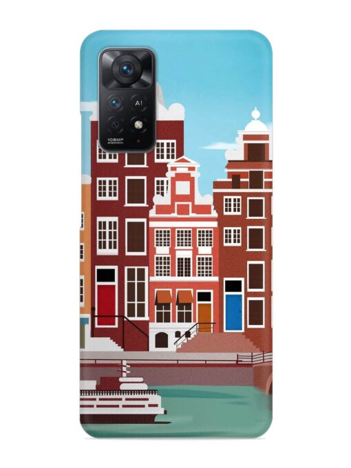 Scenery Architecture Amsterdam Landscape Snap Case for Xiaomi Redmi Note 11 Pro (4G) Zapvi