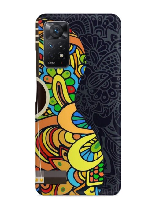 Guitar Vector Art Snap Case for Xiaomi Redmi Note 11 Pro (4G)