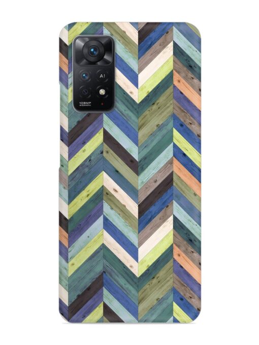 Chevron Random Color Snap Case for Xiaomi Redmi Note 11 Pro (4G)